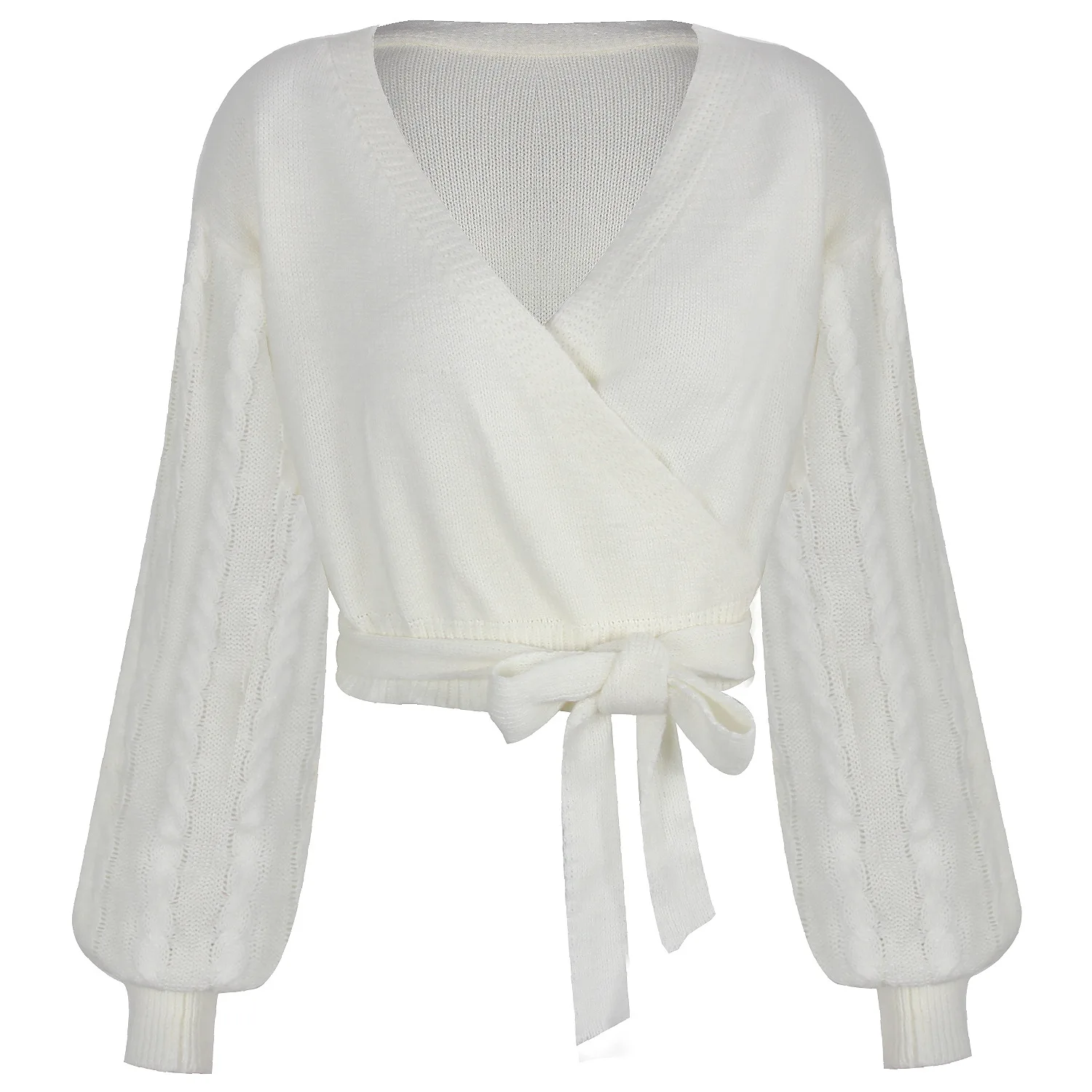 2020 Knitted Sweater Women Autumn Spring Sexy V Neck Pullovers Casual Chic Sweater Tops Long Lantern Sleeve Sashes Knitted Shirt
2020 Knitted Sweater Women Autumn Spring Sexy V Neck Pullovers Casual Chic Sweater Tops Long Lantern Sleeve Sashes Knitted Shirt