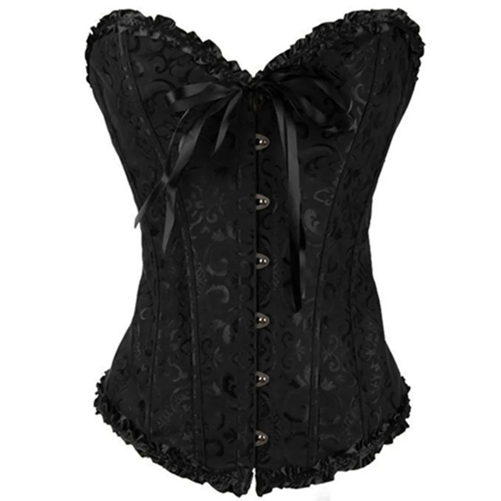 Sexy women Satin Boned Lace up Overbust Corsets Plus Size S-6XL Waist Cincher Corset Body Shapewear Bustier Cincher Corselet
Sexy women Satin Boned Lace up Overbust Corsets Plus Size S-6XL Waist Cincher Corset Body Shapewear Bustier Cincher Corselet