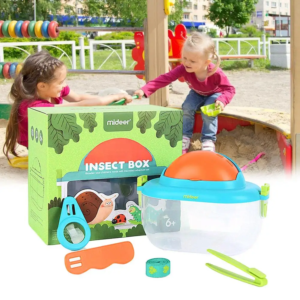 MIDEER Milu Multifunctional Insect Observation Box Cultivating Children Outdoor Scientific Exploration Small Animal Observer
MIDEER Milu Multifunctional Insect Observation Box Cultivating Children Outdoor Scientific Exploration Small Animal Observer