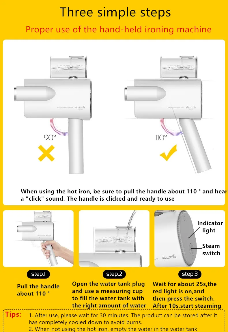 220V Garment Steamer 220V Foldable Handheld Steam Iron Household Portable Small Clothes Wrinkle Sterilization EU/AU/UK/US Plug
220V Garment Steamer 220V Foldable Handheld Steam Iron Household Portable Small Clothes Wrinkle Sterilization EU/AU/UK/US Plug