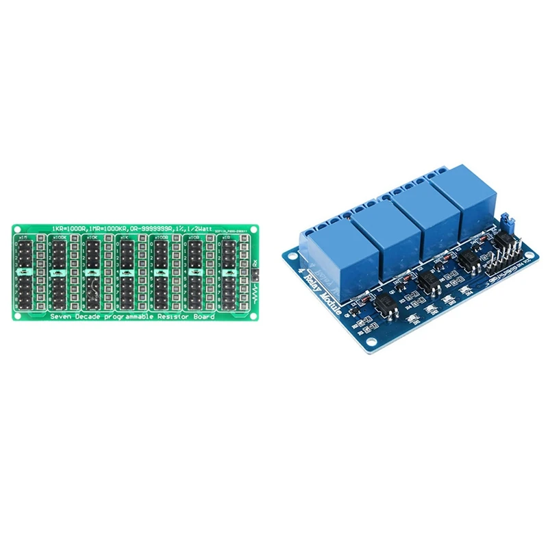 Программируемый SMD резистор 1R-9999999R, 7-девятый календарь, релейный модуль, 4-канальный постоянный ток, 5 В, С оптроном
Программируемый SMD резистор 1R-9999999R, 7-девятый календарь, релейный модуль, 4-канальный постоянный ток, 5 В, С оптроном