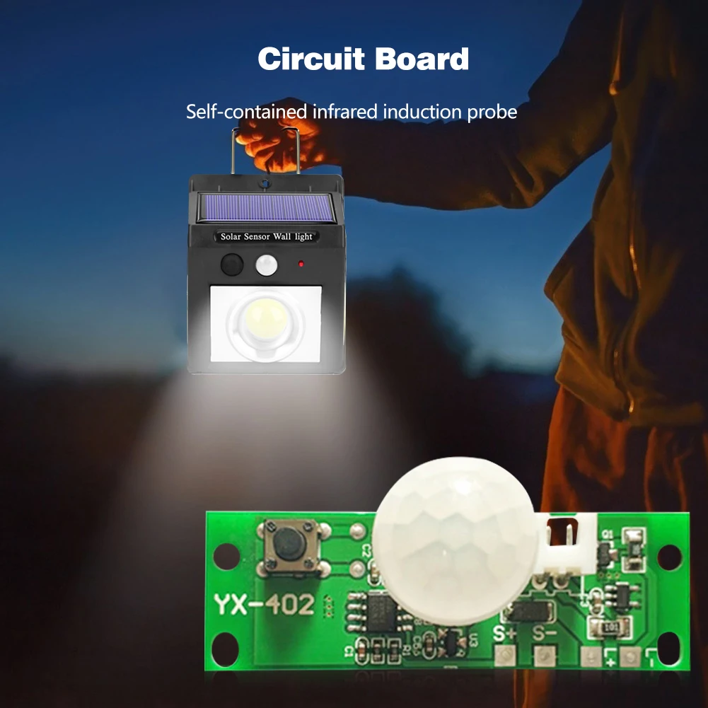 3.7V DIY Solar Lamp Circuit Board Control Sensor Module Infrared Controller Infrared Solar Lamp Board Panel Circuit Board
3.7V DIY Solar Lamp Circuit Board Control Sensor Module Infrared Controller Infrared Solar Lamp Board Panel Circuit Board