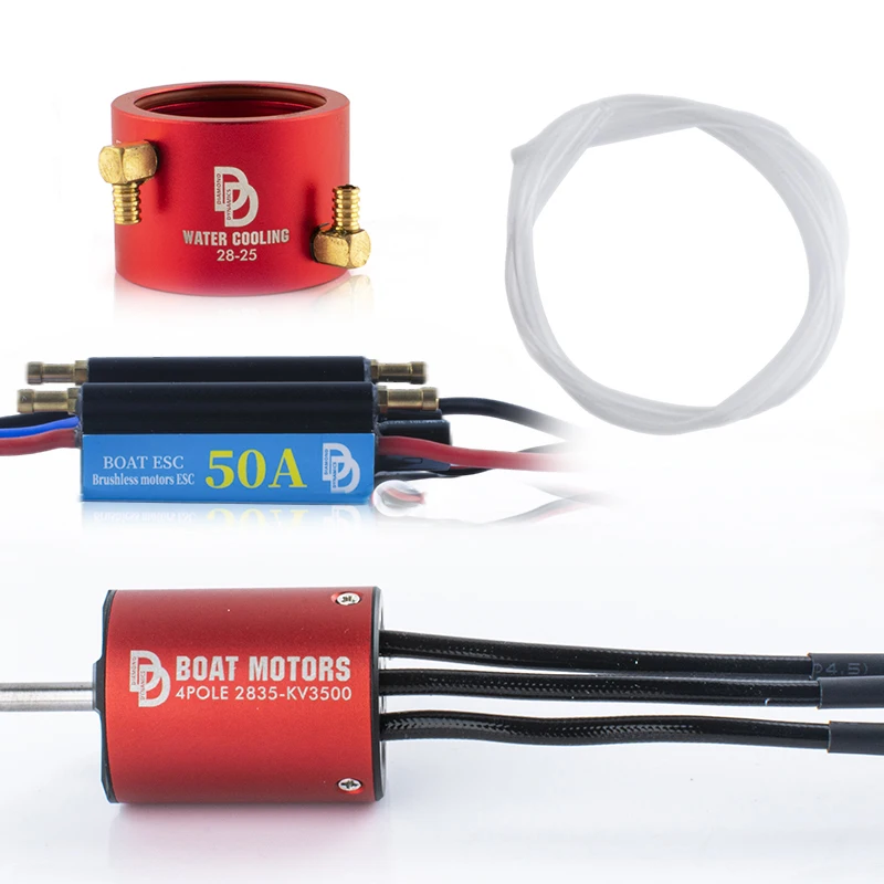 DD Водонепроницаемый двунаправленный ESC 50A бесщеточный двигатель 2835 3500KV распределительная система воды 
DD Водонепроницаемый двунаправленный ESC 50A бесщеточный двигатель 2835 3500KV распределительная система воды