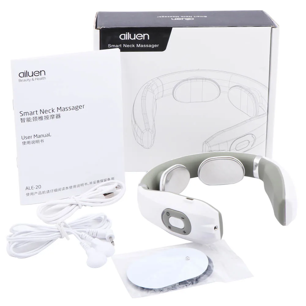 Magnetic Pulse Electric Neck Massager Heating Relief Pain Tool Cervical Massage Vertebra Health Care Physiotherapy Relax Product
Magnetic Pulse Electric Neck Massager Heating Relief Pain Tool Cervical Massage Vertebra Health Care Physiotherapy Relax Product