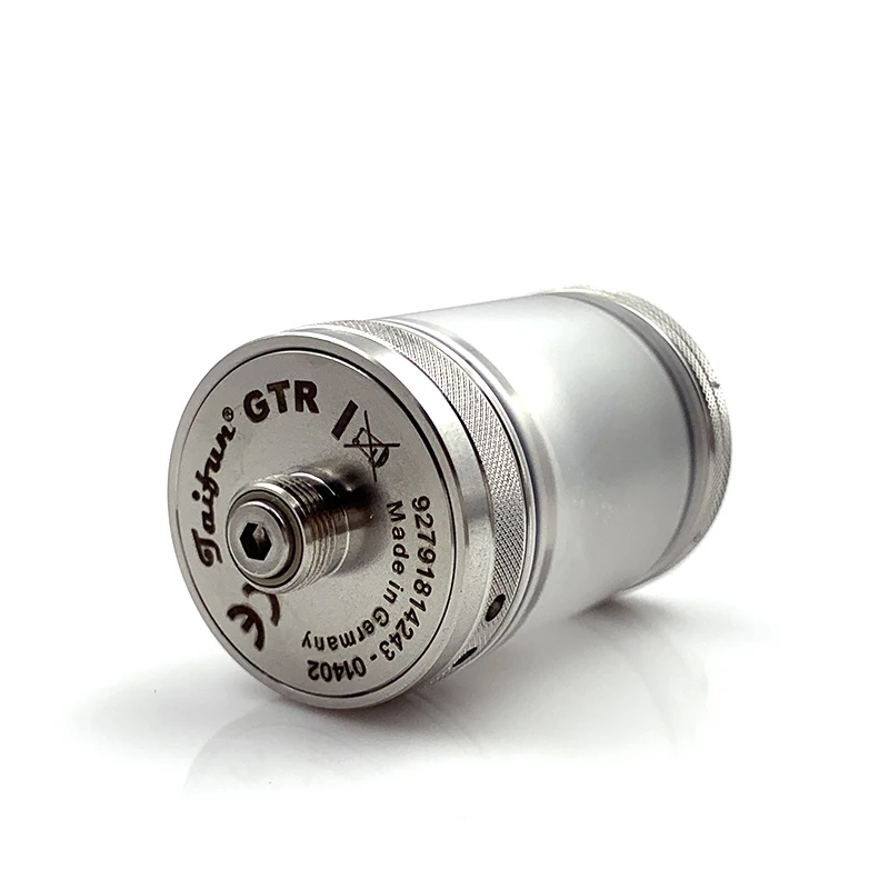 Vmiss Taifun GTR RTA Atomizer 4ml E Cigarette 23mm Rebuildable 316SS Vape Tank For 510 Box Mod Vape Kit 
Vmiss Taifun GTR RTA Atomizer 4ml E Cigarette 23mm Rebuildable 316SS Vape Tank For 510 Box Mod Vape Kit