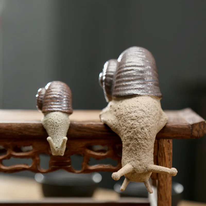 Ceramic Small Snail Ornaments Bonsai Micro Landscape Home Decoration Accessories for Living Room Tea Pets Desk Decorations
Ceramic Small Snail Ornaments Bonsai Micro Landscape Home Decoration Accessories for Living Room Tea Pets Desk Decorations
