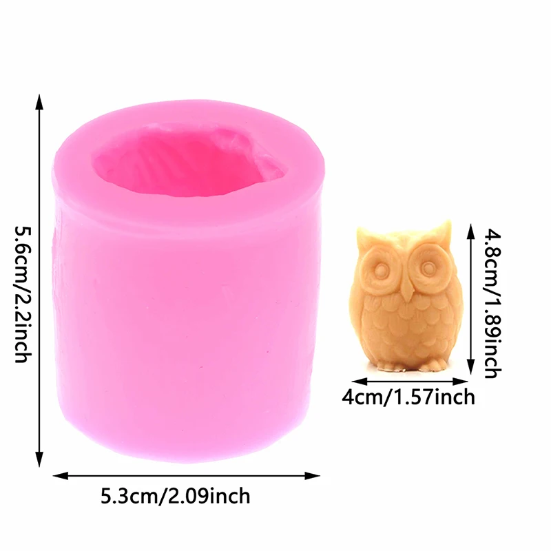 Handmade Resin Mold 3D Silicone Owl Flower Box Ball Candle Mold For DIY Candle Handmade Craft Making Plaster Wax 9 Styles
Handmade Resin Mold 3D Silicone Owl Flower Box Ball Candle Mold For DIY Candle Handmade Craft Making Plaster Wax 9 Styles