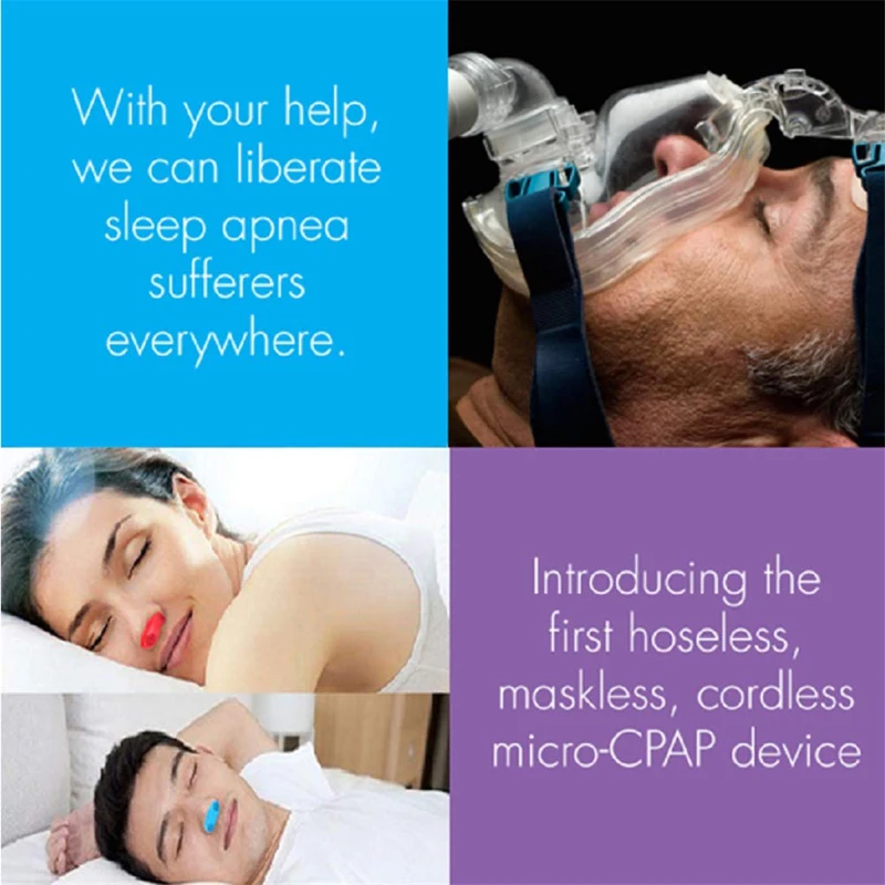 CPAP электронные устройства для защиты от храпа перезаряжаемый воздухоочиститель