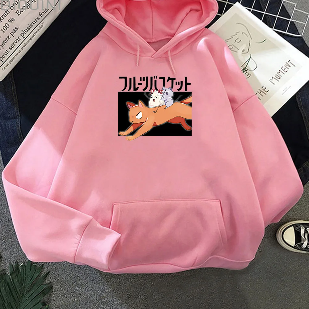 Fruits Basket Cartoon Print Kawaii Hoodie Anime Cat and Mouse Rice Ball Cute Plus Size Sweatshirt Women Casual Harajuku Students
Fruits Basket Cartoon Print Kawaii Hoodie Anime Cat and Mouse Rice Ball Cute Plus Size Sweatshirt Women Casual Harajuku Students