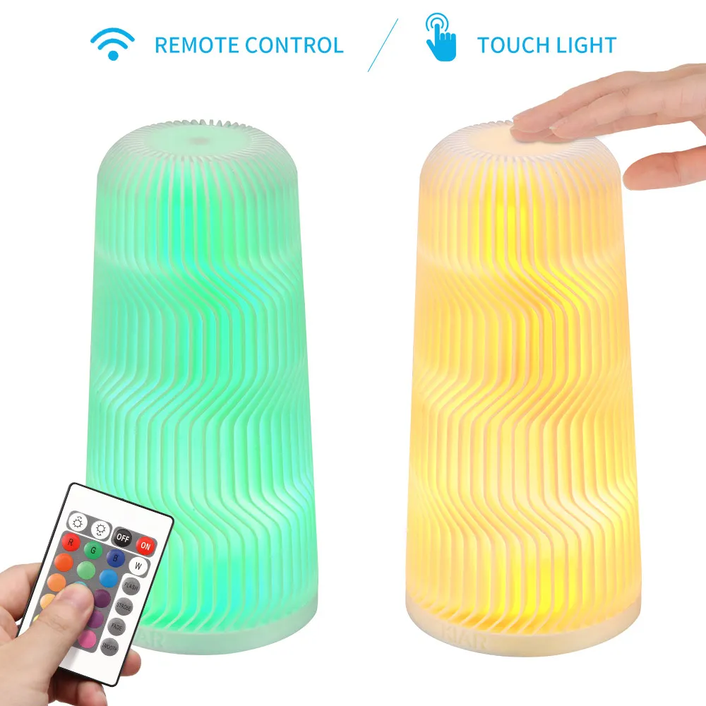 3D Printed Led Lamp Night Light Touch/Remote Control Mood Light USB Led Light 16-Color For Baby Room Bedroom Party Cafe
3D Printed Led Lamp Night Light Touch/Remote Control Mood Light USB Led Light 16-Color For Baby Room Bedroom Party Cafe