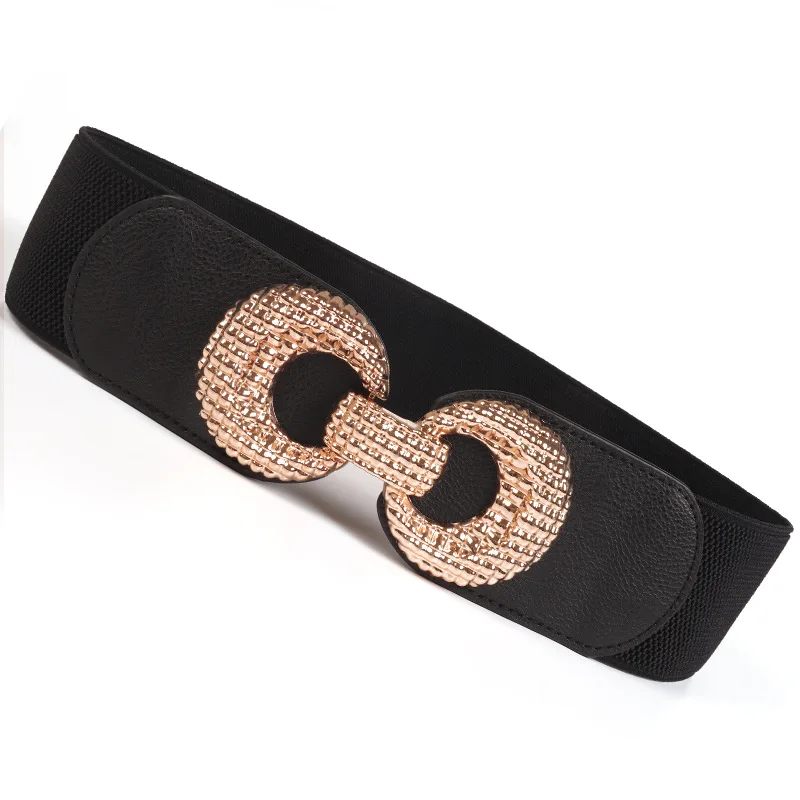 Female Waistband waist sealing Luxury design Women Stretch Elastic Wide Corset Waist Belts fashion versatile decorative Belts
Female Waistband waist sealing Luxury design Women Stretch Elastic Wide Corset Waist Belts fashion versatile decorative Belts