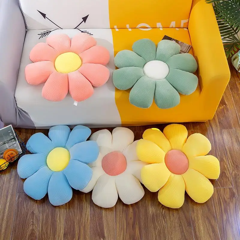 2021 New Small Daisy Flower Sunflower Pillow Plush Toy Sofa Cushion Balcony Window Pillow Nap Pillow Living Room Bedroom Cushio
2021 New Small Daisy Flower Sunflower Pillow Plush Toy Sofa Cushion Balcony Window Pillow Nap Pillow Living Room Bedroom Cushio
