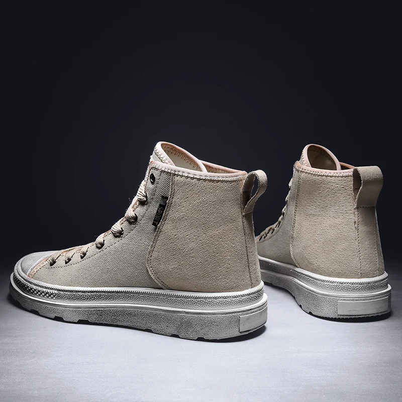 2020 Hot Mens Casual Shoes Hot Sale Trainers Causal Men Black Men's High Top Fashion Canvas Shoe Sapatos
2020 Hot Mens Casual Shoes Hot Sale Trainers Causal Men Black Men's High Top Fashion Canvas Shoe Sapatos