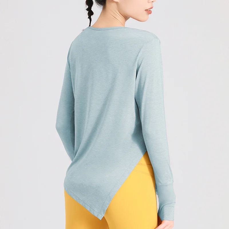 Summer Women Long-sleeve Yoga Shirt Fast-drying Gym Sports Top Light Naked Running Fitness Clothing Blouse Breathable Yoga Vest
Summer Women Long-sleeve Yoga Shirt Fast-drying Gym Sports Top Light Naked Running Fitness Clothing Blouse Breathable Yoga Vest