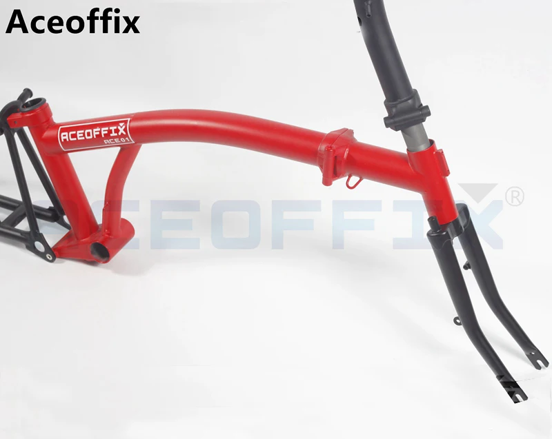 Aceoffix 2021Brompton Bike Frame 1 Set Red Black Dark Chrome Molybdenum Steel Folding Bike Frame
Aceoffix 2021Brompton Bike Frame 1 Set Red Black Dark Chrome Molybdenum Steel Folding Bike Frame