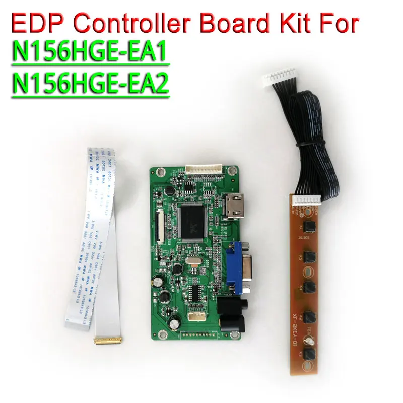 For N156HGE-EA1 N156HGE-EA2 +VGA Display Controller Drive Board WLED EDP 30Pins 15.6" 1920*1080 Notebook PC Panel DIY Kit
For N156HGE-EA1 N156HGE-EA2 +VGA Display Controller Drive Board WLED EDP 30Pins 15.6" 1920*1080 Notebook PC Panel DIY Kit
