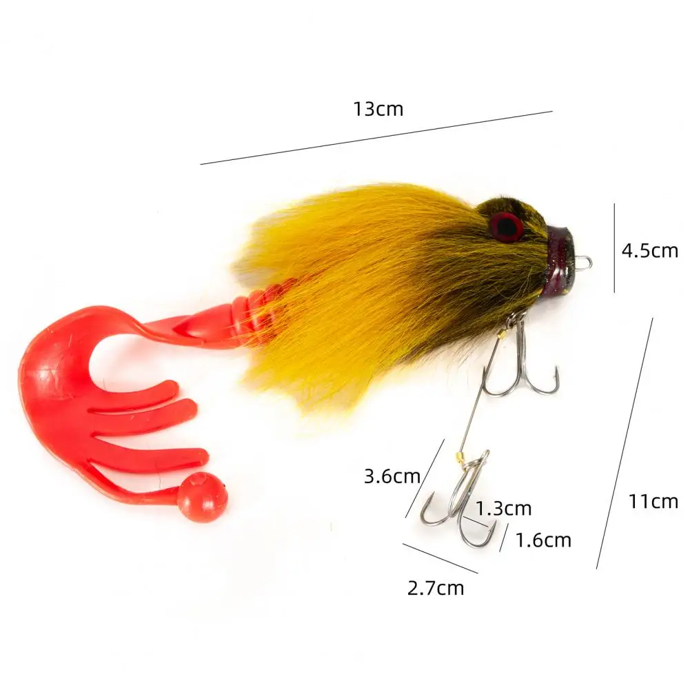 Bait Simulation Wear Resistant Useful Attractive Fishing Accessories Feather Ultra-Sharp Feather Soft Bait for Fishing Lover
Bait Simulation Wear Resistant Useful Attractive Fishing Accessories Feather Ultra-Sharp Feather Soft Bait for Fishing Lover