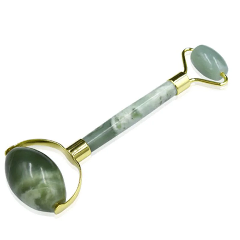 Natural Green Jade Roller Double Head Stone Roller Real Jade Massager Anti Cellulite Facial Lift Massage Tool Face Thin Slimmer
Natural Green Jade Roller Double Head Stone Roller Real Jade Massager Anti Cellulite Facial Lift Massage Tool Face Thin Slimmer