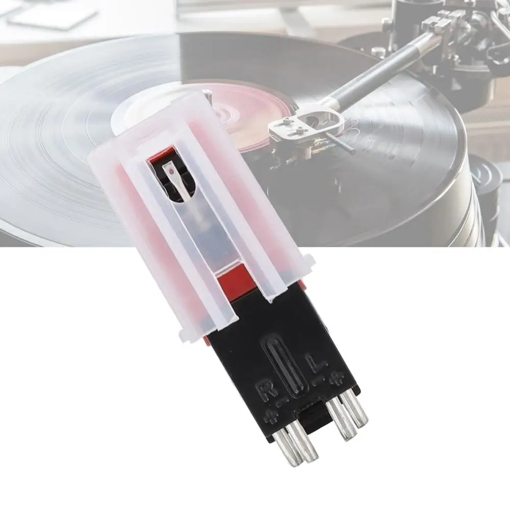 Электромагнитный стерео Двойная игла стилус для LP Виниловый проигрыватель USB