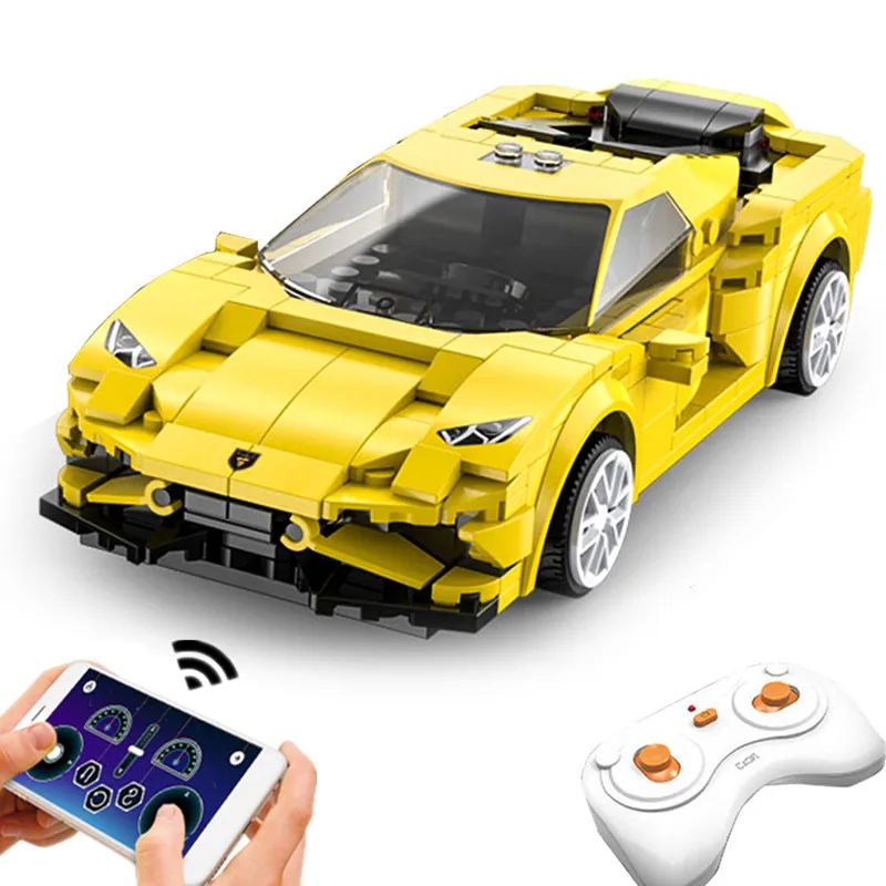 City High-Tech APP RC Car Toy Remote Control Super Sport Car MOC Model Building Blocks Racing Bricks STEM Toys for Children gift
City High-Tech APP RC Car Toy Remote Control Super Sport Car MOC Model Building Blocks Racing Bricks STEM Toys for Children gift