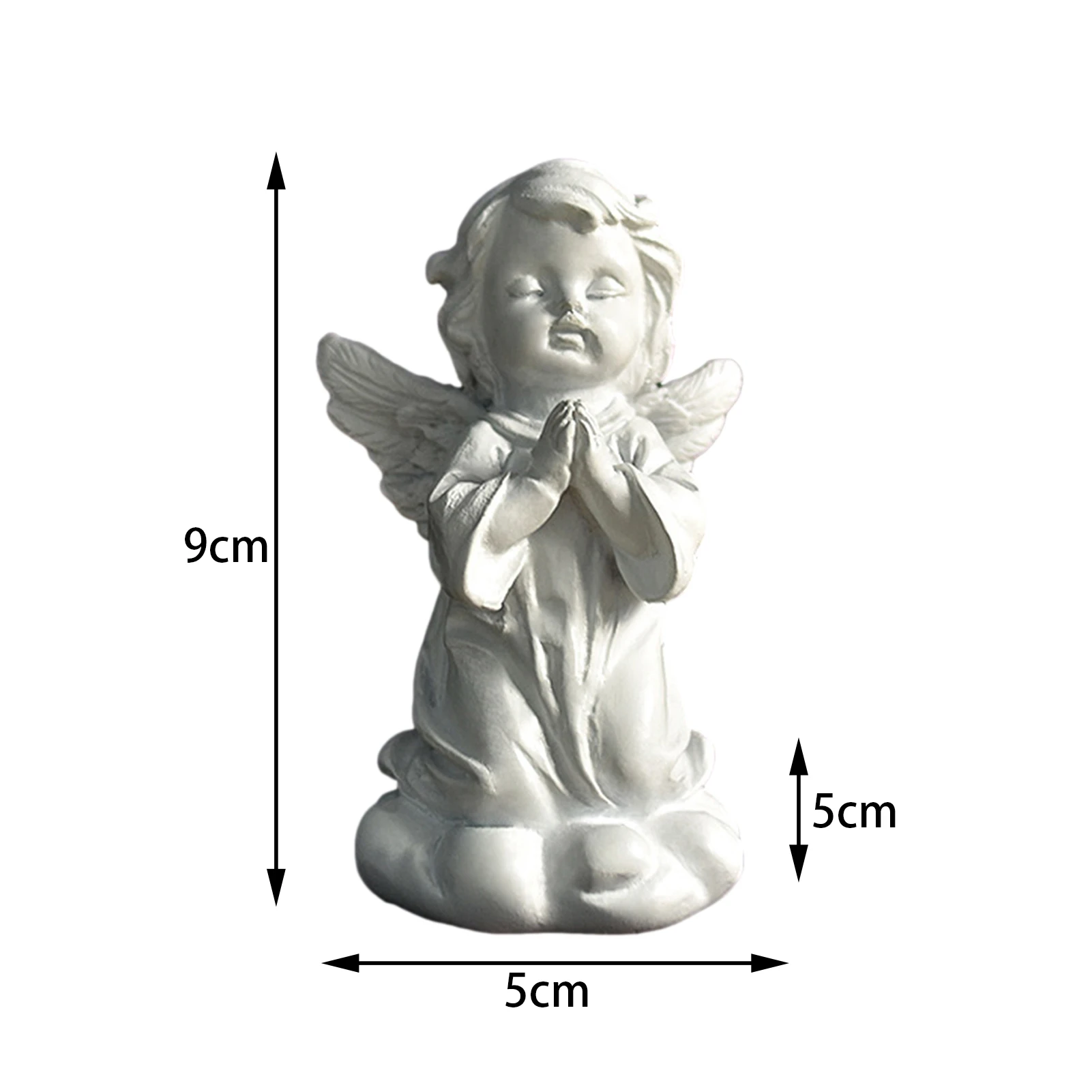 Mini Praying Angle Sculpture Desktop Cute Resin Decorative Statue Home Decoration Angel Figurines Room Ornament 4 Gestures
Mini Praying Angle Sculpture Desktop Cute Resin Decorative Statue Home Decoration Angel Figurines Room Ornament 4 Gestures
