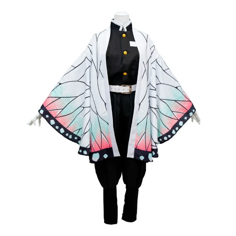 Anime Demon Slayer Kimetsu no Yaiba Kochou Shinobu Cosplay Costume Women Kimono Uniform Full Set Halloween Christmas Clothes
Anime Demon Slayer Kimetsu no Yaiba Kochou Shinobu Cosplay Costume Women Kimono Uniform Full Set Halloween Christmas Clothes