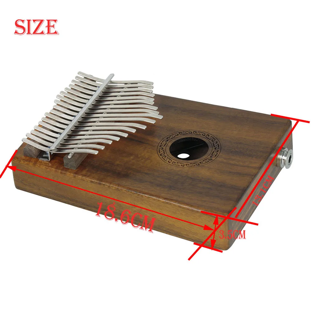 M MBAT High Quality 17 Key Kalimba EQ Thumb Piano Link Speaker Electric Pickup Portable Musical Instrument Likembe Mbira Sanza
M MBAT High Quality 17 Key Kalimba EQ Thumb Piano Link Speaker Electric Pickup Portable Musical Instrument Likembe Mbira Sanza