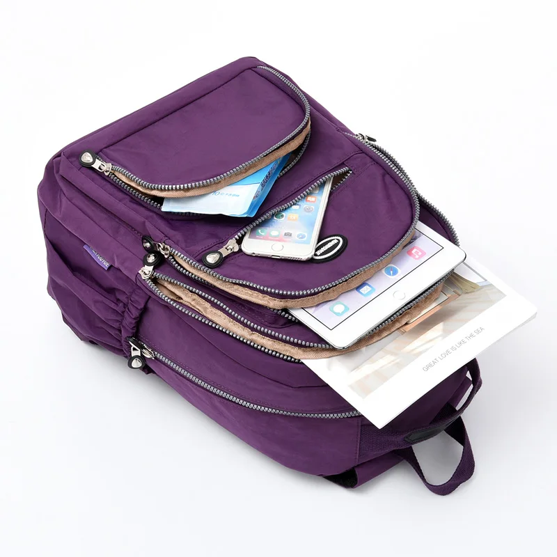 NICOLE & CO New leisure student bags Handbags shoulder bag women waterproof bag travel zipper bag backpack fashion
NICOLE & CO New leisure student bags Handbags shoulder bag women waterproof bag travel zipper bag backpack fashion