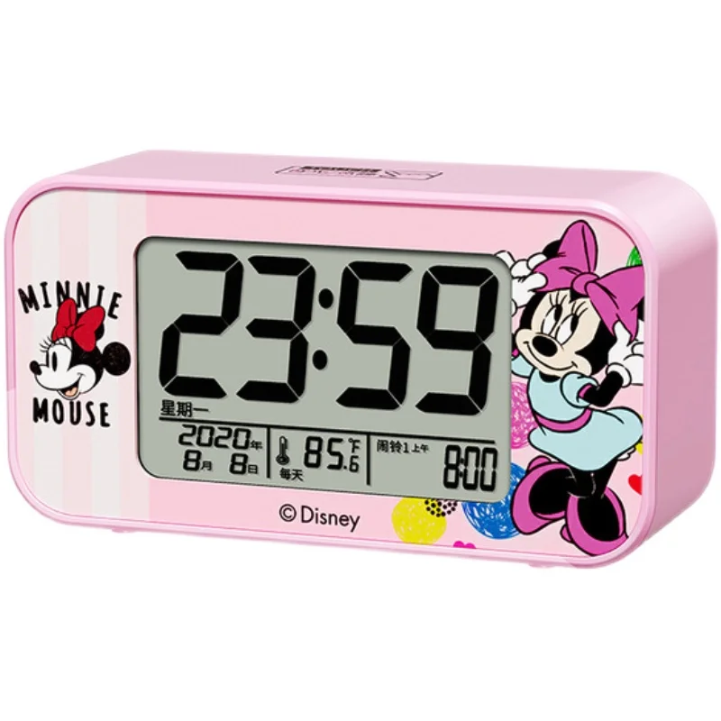 2021 Disney Minnie Wall Clock Electronic Smart Luminous Timer Wake Up Children's Desktop Alarm Clock Bedroom Decoration
2021 Disney Minnie Wall Clock Electronic Smart Luminous Timer Wake Up Children's Desktop Alarm Clock Bedroom Decoration