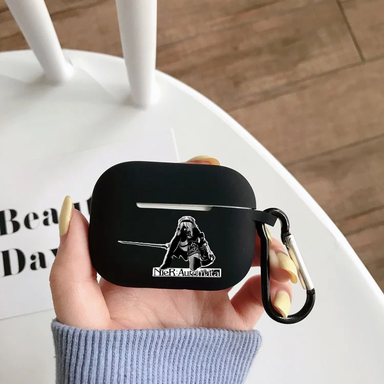 Чехол для наушников anime NieR:Automata Airpods Pro, чехол для беспроводного Bluetooth apple airpods pro, чехол, силиконовый чехол
Чехол для наушников anime NieR:Automata Airpods Pro, чехол для беспроводного Bluetooth apple airpods pro, чехол, силиконовый чехол
