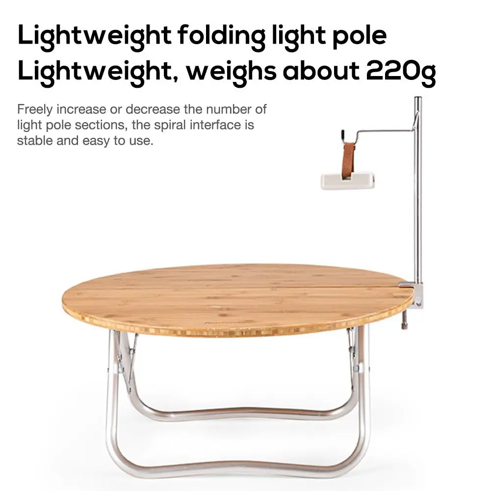 Folding Lamp Pole Portable Lightweight Aluminum Durable Light Lamp Lantern Outdoor Camping Poles For Picnic Hiking Backpacking
Folding Lamp Pole Portable Lightweight Aluminum Durable Light Lamp Lantern Outdoor Camping Poles For Picnic Hiking Backpacking