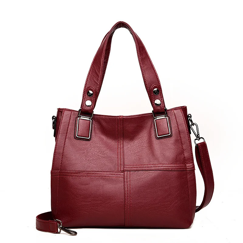 Luxury Famous Brand Women's Soft Leather Handbags Large Capacity Tote Bag Shoulder Crossbody Bags For Women 2020 High Quality
Luxury Famous Brand Women's Soft Leather Handbags Large Capacity Tote Bag Shoulder Crossbody Bags For Women 2020 High Quality