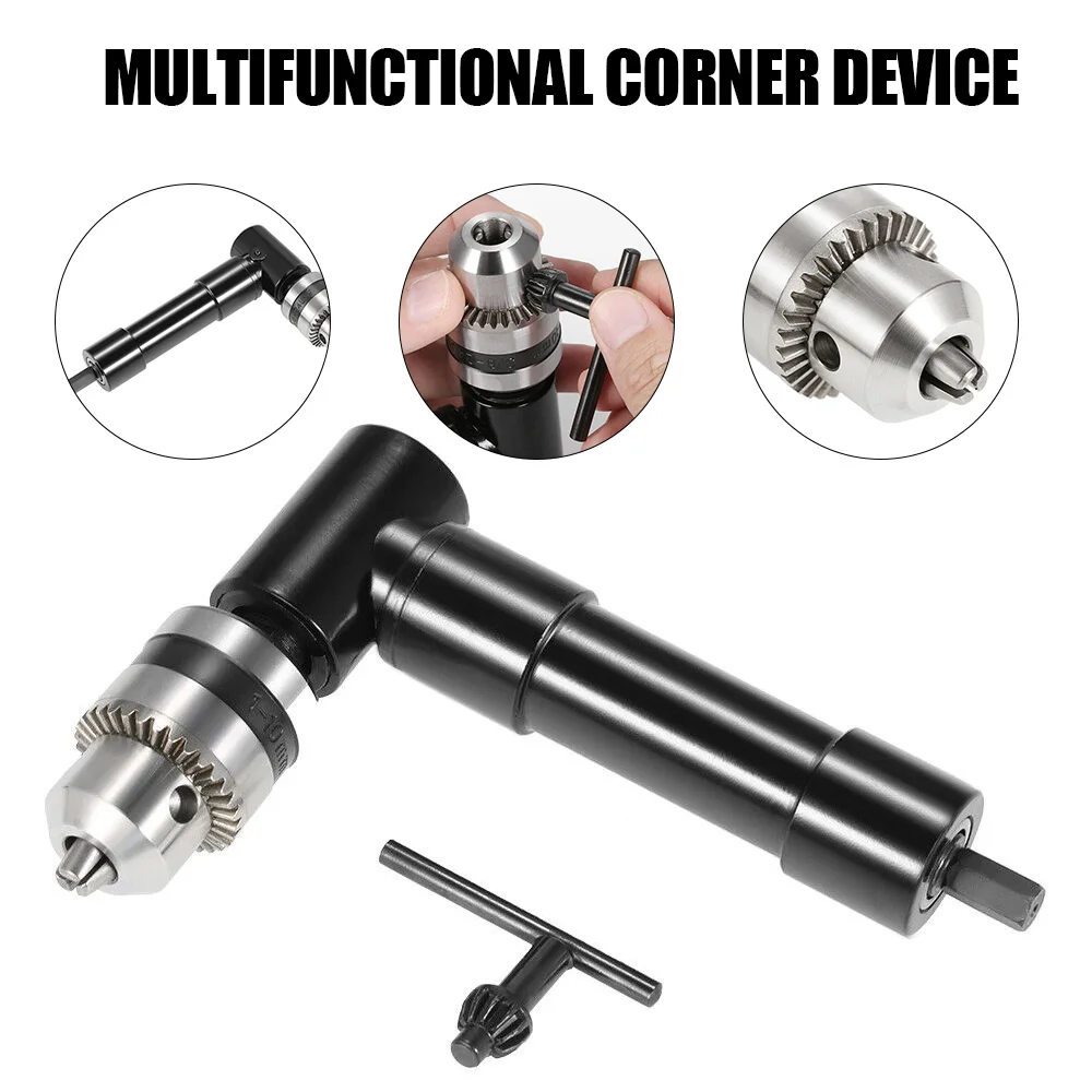 90 Degree Corner drill Bend Extension Hex Drill Bit Socket Holder Adapter Electric Drill Attachment Rotary Converter Hand Tools
90 Degree Corner drill Bend Extension Hex Drill Bit Socket Holder Adapter Electric Drill Attachment Rotary Converter Hand Tools