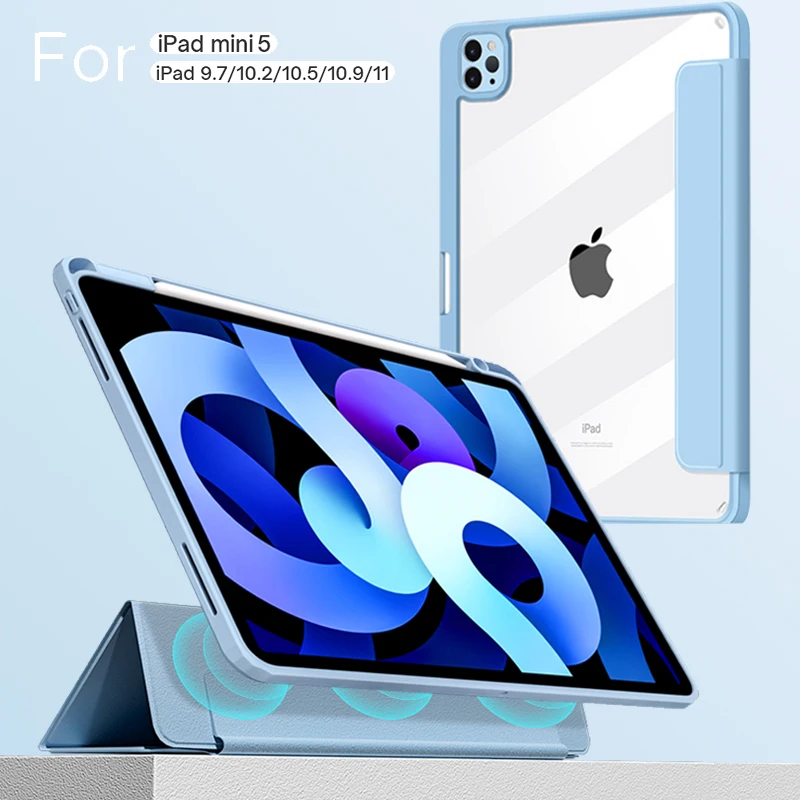 2022 iPad case For iPad Pro 11 Case for iPad Air 4 Case 2018 9.7 6th Mini 5 2022 10.2 iPad 8th Generation 7th Case Funda
2022 iPad case For iPad Pro 11 Case for iPad Air 4 Case 2018 9.7 6th Mini 5 2022 10.2 iPad 8th Generation 7th Case Funda