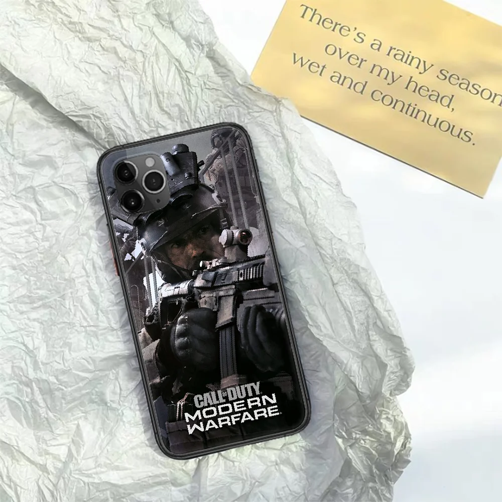 Call of Duty COD Phone Case For Iphone 11 12 Mini PRO XR X XS MAX 6 6s 7 8 Plus 4 5 5s SE 2020 black Coque 3D Shell Soft Hoesjes
Call of Duty COD Phone Case For Iphone 11 12 Mini PRO XR X XS MAX 6 6s 7 8 Plus 4 5 5s SE 2020 black Coque 3D Shell Soft Hoesjes