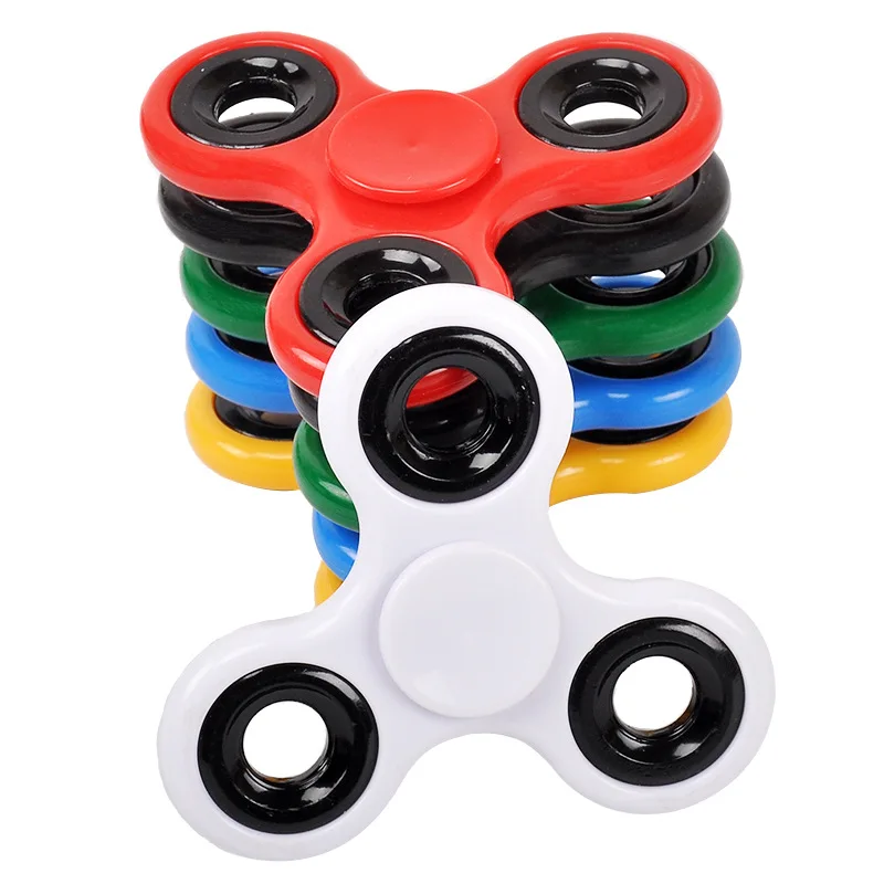 

Fidget Toys Abs Fidget Spinner Edc Spinner For Autism Adhd Anti Stress Tri-spinner High Quality Adult Kids Funny Toys Figet Toys