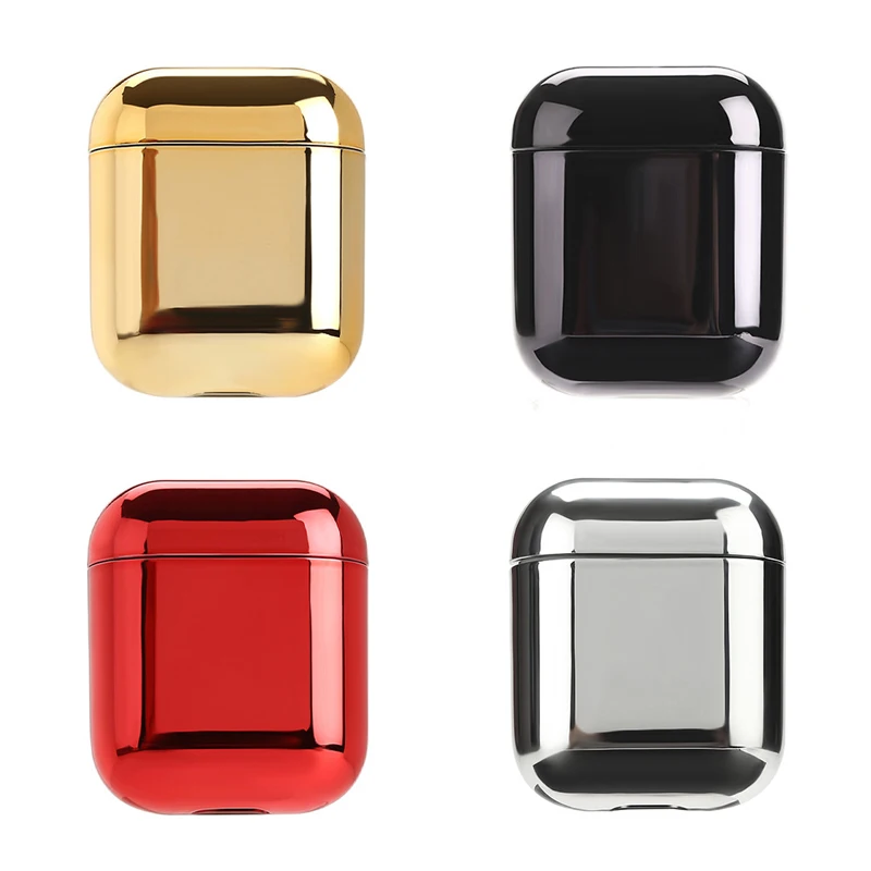 Electroplate PC Shining Plating Case For AirPods 2 1 Portable Earphone Protect Earphone Protective Cover For Apple Air pods 1 3
Electroplate PC Shining Plating Case For AirPods 2 1 Portable Earphone Protect Earphone Protective Cover For Apple Air pods 1 3