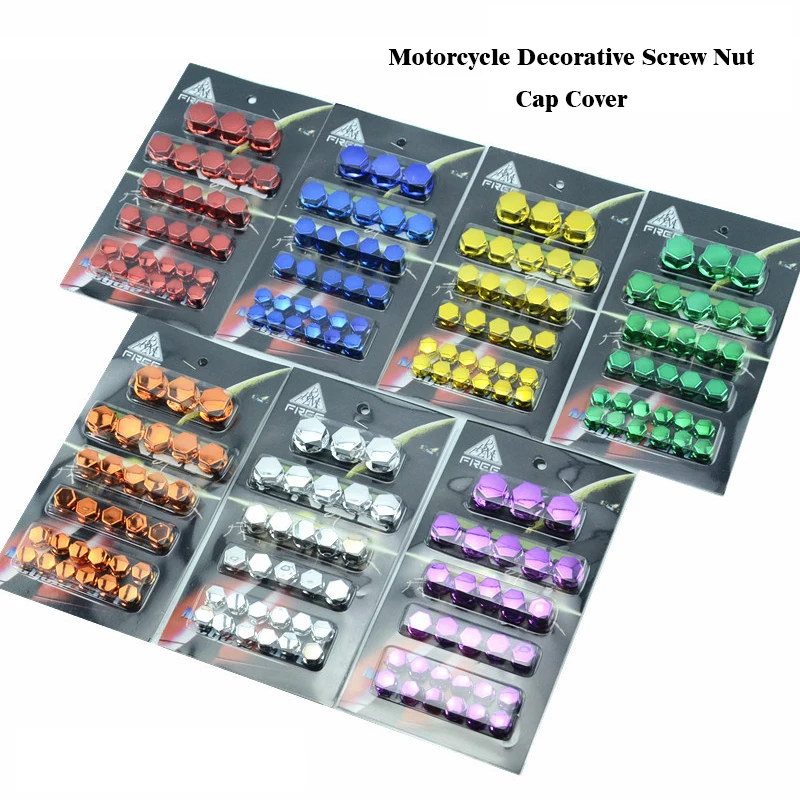 30pcs/set Motorcycle Accessories Head Screw Nut Electroplated Cap Cover Fits Decoration Cover For Yamaha Kawasaki Honda
30pcs/set Motorcycle Accessories Head Screw Nut Electroplated Cap Cover Fits Decoration Cover For Yamaha Kawasaki Honda