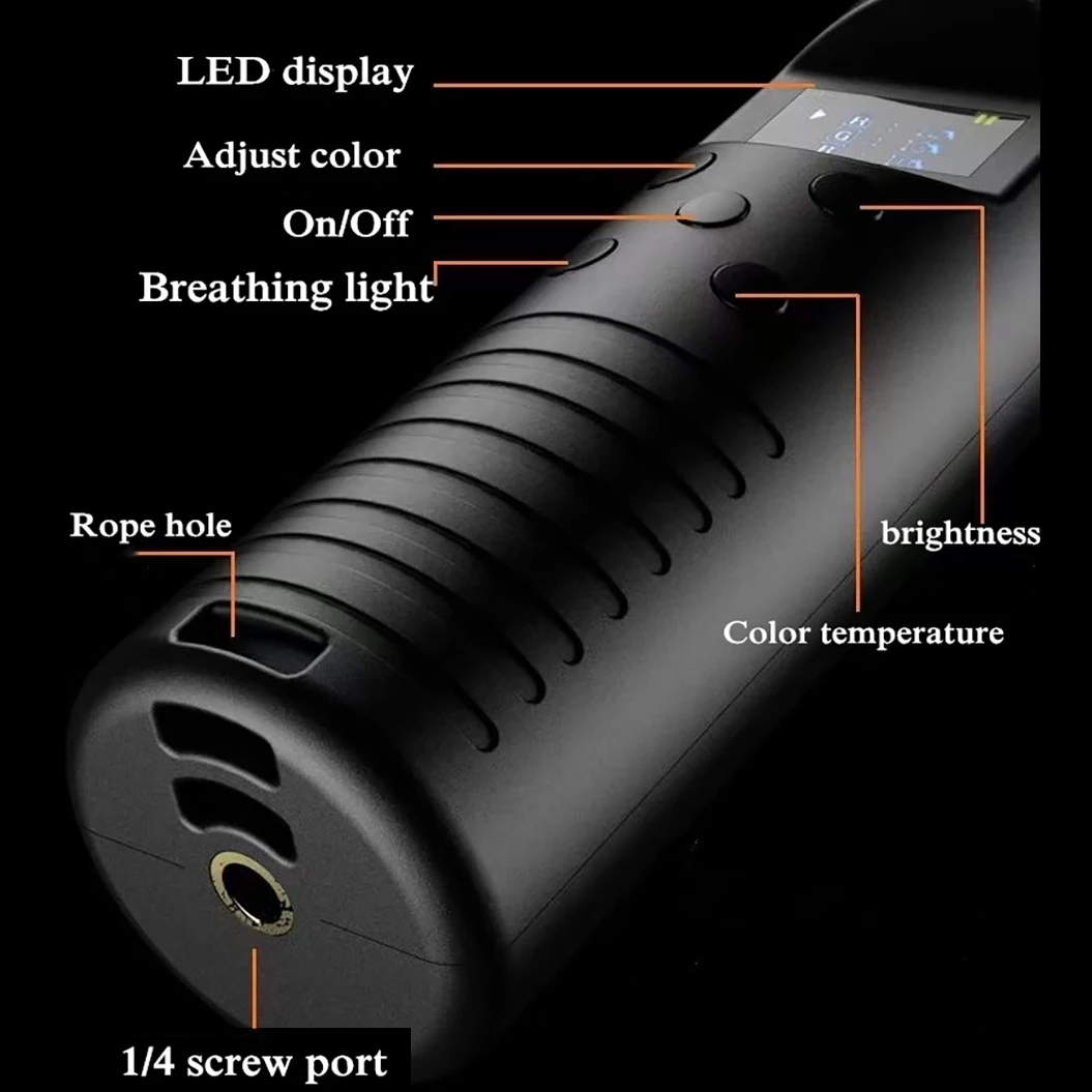 RGB Light Stick Wand With Tripod Stand Party Colorful LED Lamp Fill Light Handheld Flash Speedlight Photography Lighting Video
RGB Light Stick Wand With Tripod Stand Party Colorful LED Lamp Fill Light Handheld Flash Speedlight Photography Lighting Video