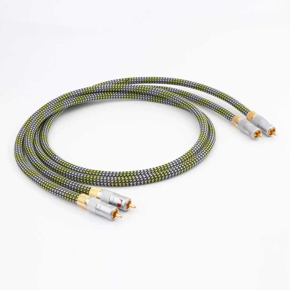 QED Signature Silver-plated Hifi RCA Cable Hi-end RCA Male to RCA Male Cable With Gold-plated RCA Connect
QED Signature Silver-plated Hifi RCA Cable Hi-end RCA Male to RCA Male Cable With Gold-plated RCA Connect