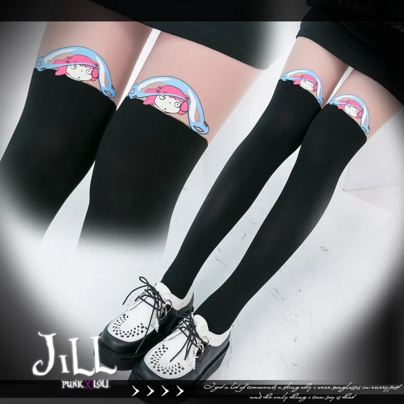Колготки O Jill o Lolita из мультфильма спанка бониу из двух частей на Hayao Miyazaki скале понё
Колготки O Jill o Lolita из мультфильма спанка бониу из двух частей на Hayao Miyazaki скале понё