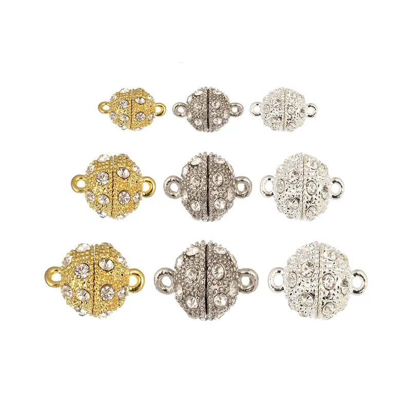 10pcs/lot Crystal Strong Magnetic Clasps For Necklace Bracelet 8/10/12mm End Clasps Connectors For Jewelry Making
10pcs/lot Crystal Strong Magnetic Clasps For Necklace Bracelet 8/10/12mm End Clasps Connectors For Jewelry Making