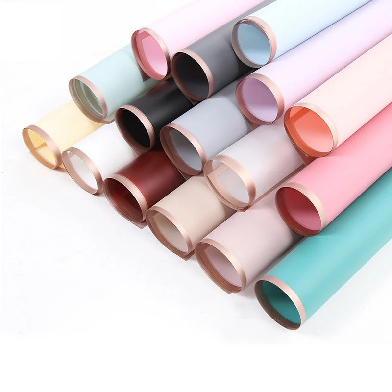 20pcs Waterproof Golden Border Rose Flower Wrapping Paper Half Transparent Gift Florist Bouquet Package Origami Paper Supplies
20pcs Waterproof Golden Border Rose Flower Wrapping Paper Half Transparent Gift Florist Bouquet Package Origami Paper Supplies