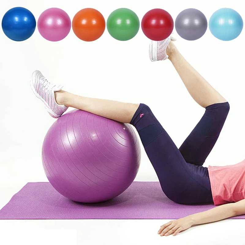 

PVC Yoga Ball Fitness Balls Thickened Explosion-proof Exercise Home Gym Pilates Balance Ball 25cm/45cm/55cm/65cm/75cm/85cm