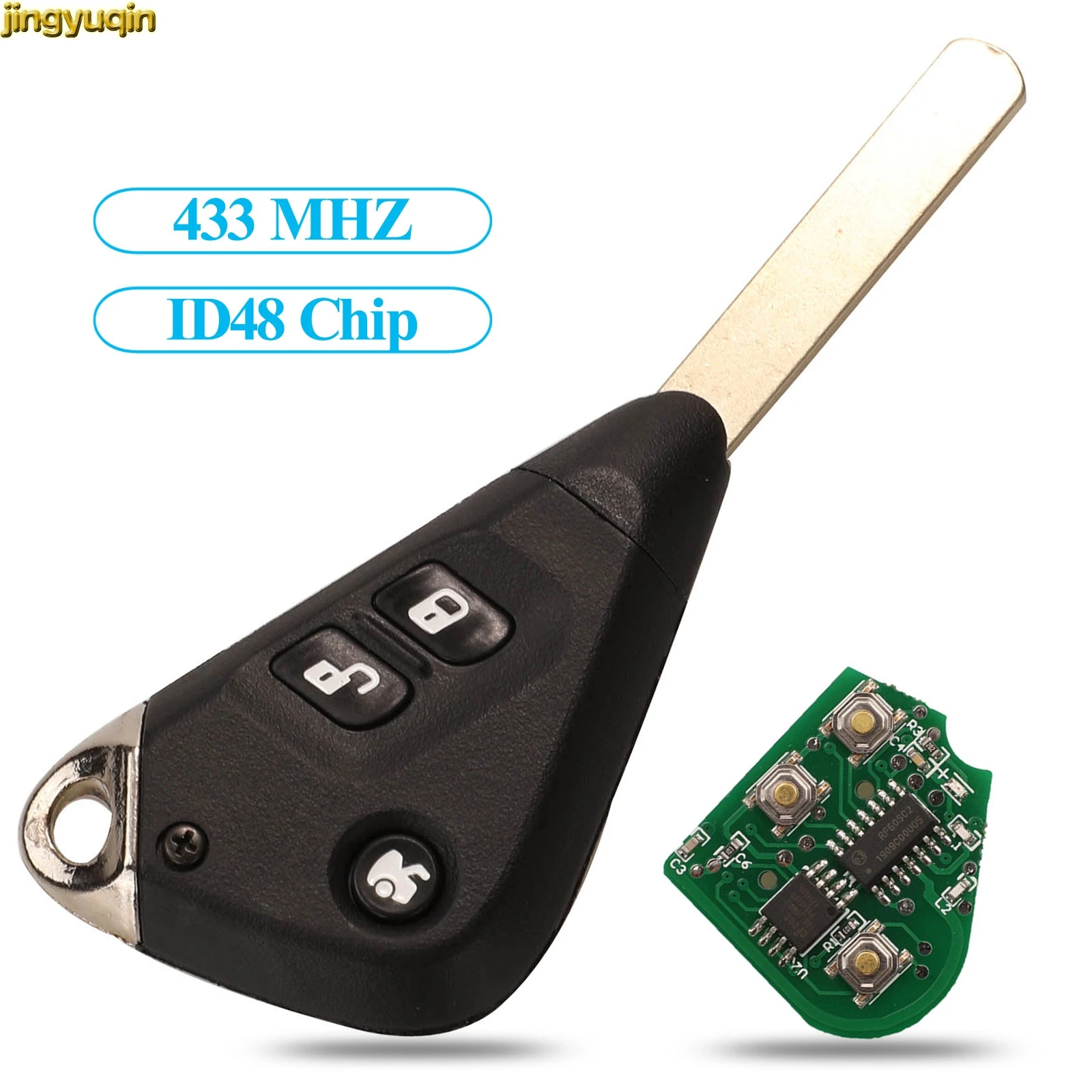 Jingyuqin Remote Car Key Control 433MHz 4D62 Chip For Subaru Liberty Impreza Forester Outback B13 2005-2009 3 Buttons
Jingyuqin Remote Car Key Control 433MHz 4D62 Chip For Subaru Liberty Impreza Forester Outback B13 2005-2009 3 Buttons