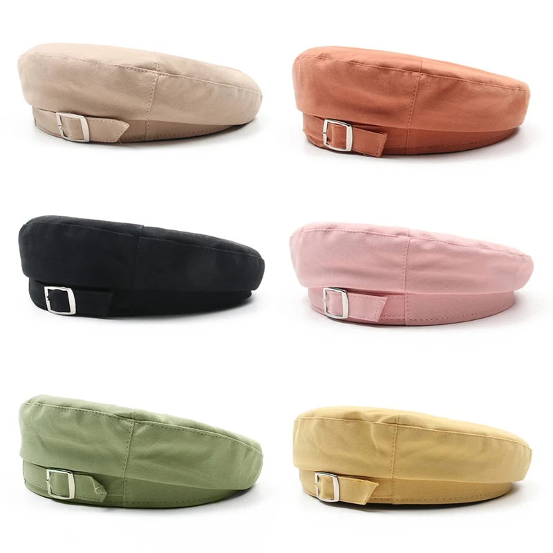 Buckle Octagonal Hat Beret All-match Metal Fashion Women Cotton Casual Print Adult Trendy
Buckle Octagonal Hat Beret All-match Metal Fashion Women Cotton Casual Print Adult Trendy