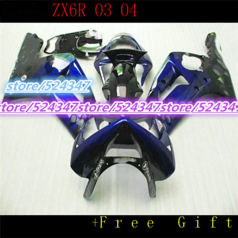 Black blue fairing kit FOR NINJA ZX 6R 636 03 04 ZX-6R 03-04 ZX6R 2003 2004 ZX 6R 03 04 fairings
Black blue fairing kit FOR NINJA ZX 6R 636 03 04 ZX-6R 03-04 ZX6R 2003 2004 ZX 6R 03 04 fairings
