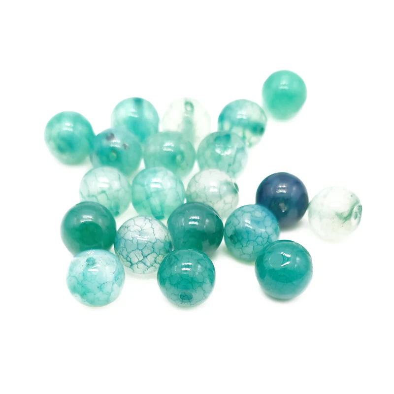 8mm Natural Stone Beads Cyan Cracked Agates Beads Round Loose Spacer Beads Necklace Bracelet Jewelry Making
8mm Natural Stone Beads Cyan Cracked Agates Beads Round Loose Spacer Beads Necklace Bracelet Jewelry Making
