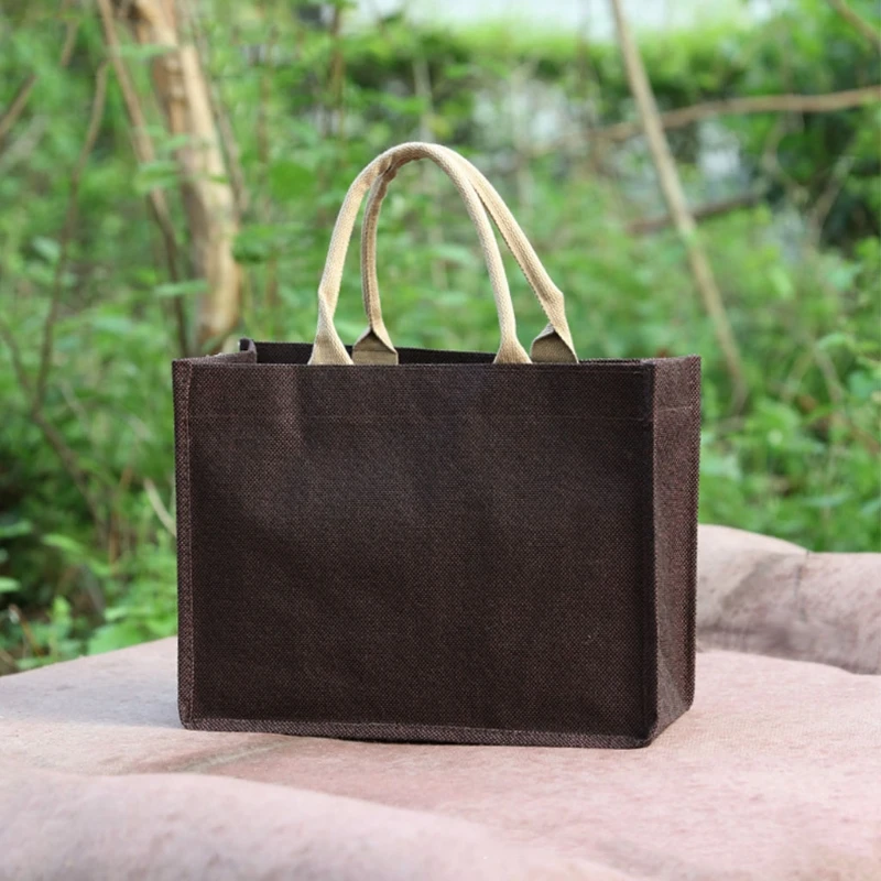 Jute Burlap Tote Large Reusable Grocery Bags with Handles Women Shopping Bag Beach Travel Storage Organizer H9ED
Jute Burlap Tote Large Reusable Grocery Bags with Handles Women Shopping Bag Beach Travel Storage Organizer H9ED