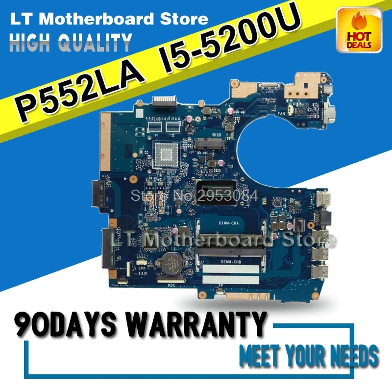 Материнская плата для Asus P552LA REV2.1 материнская плата P2520LA P2520LJ 4G память на плате с I5-5200U cpu 100% проверка перед отправкой S-4
Материнская плата для Asus P552LA REV2.1 материнская плата P2520LA P2520LJ 4G память на плате с I5-5200U cpu 100% проверка перед отправкой S-4